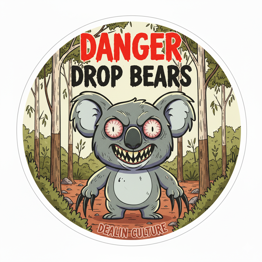 DANGER - DROP BEARS